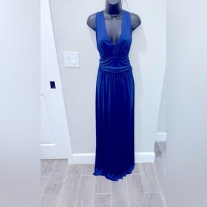 Express Royal Blue Dress Gown